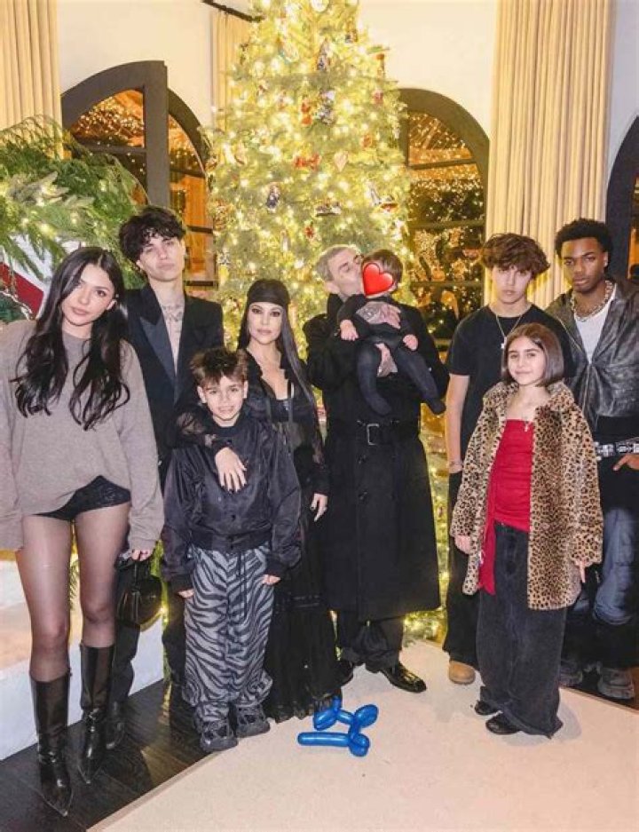 Blended Family! Kourtney Kardashian and Travis Barker Spend the Day With Kids Landon and Reign: Photos