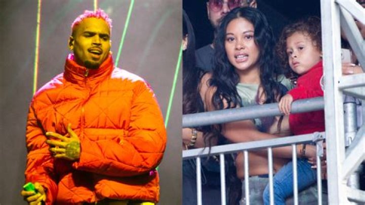 Chris Brown Finally Reunites With Ammika Harris & His Son Aeko