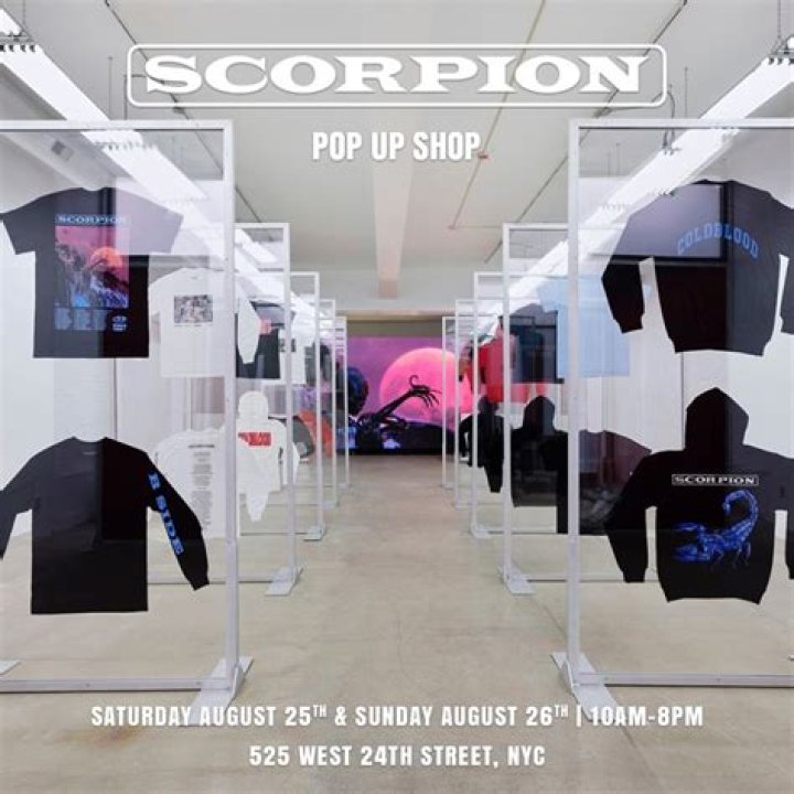 Drake Is Hosting “Scorpion” Pop-Up Shop In NYC This Weekend