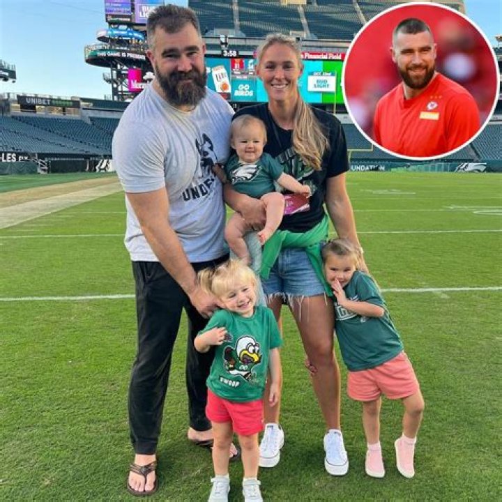 Jason Kelce’s Wife Kylie Shares Daughters’ Sweet Reactions to Watching Dad and ‘Uncle Trav’ on TV