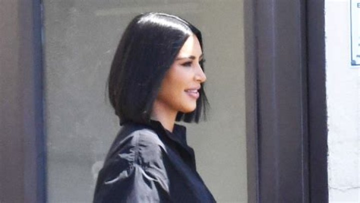 Kim Kardashian Rocks Her Chic New Bob Haircut While Visiting a New Client in Prison