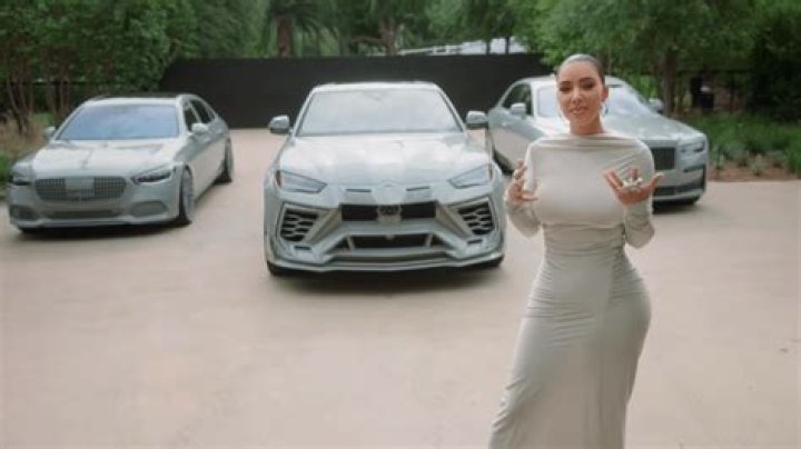 Kim Kardashian’s Car Collection Includes Matching Gray Rolls Royce, Maybach and Lamborghini