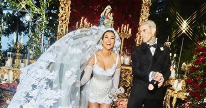 Kourtney Kardashian and Travis Barker’s wedding was sponsored by Dolce & Gabbana