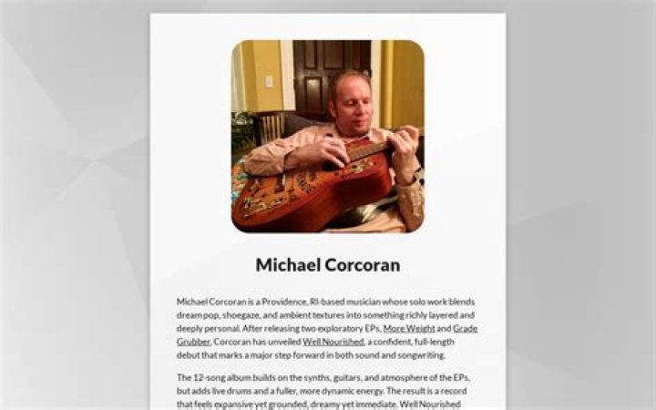 Michael Corcoran (Music Producer) - Age, Birthday, Bio, Facts, Family, Net Worth, Height & More
