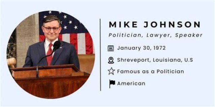 Mike Johnson Biography, Age, Height, Wife, Net Worth, Family