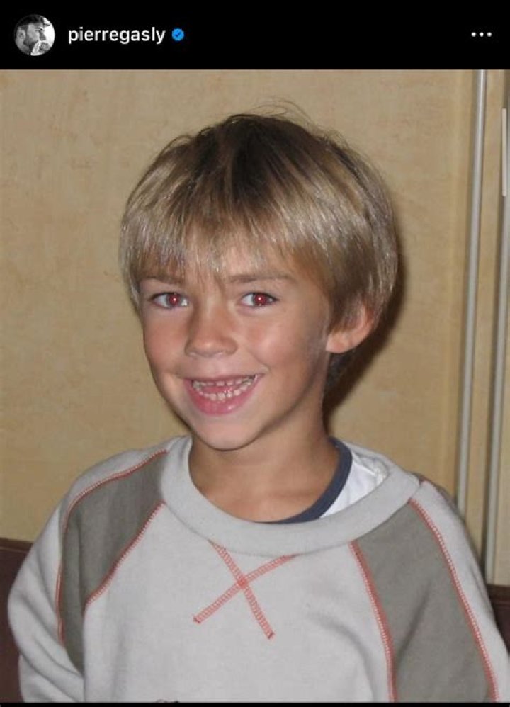 Pierre Gasly children: Does Pierre Gasly have a child?