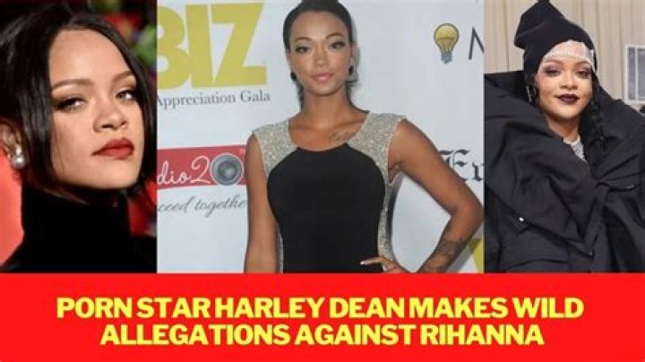 Porn Star Harley Dean Makes Wild Allegations Against Rihanna