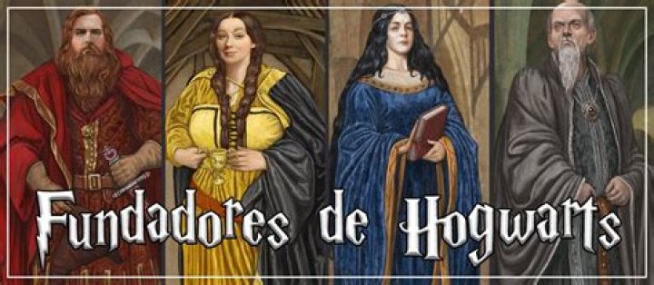 ¿Quiénes son los fundadores de la casa de Hogwarts?