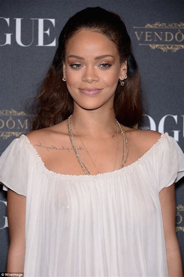 Rihanna Goes Braless Under Her Killer NYE Gown
