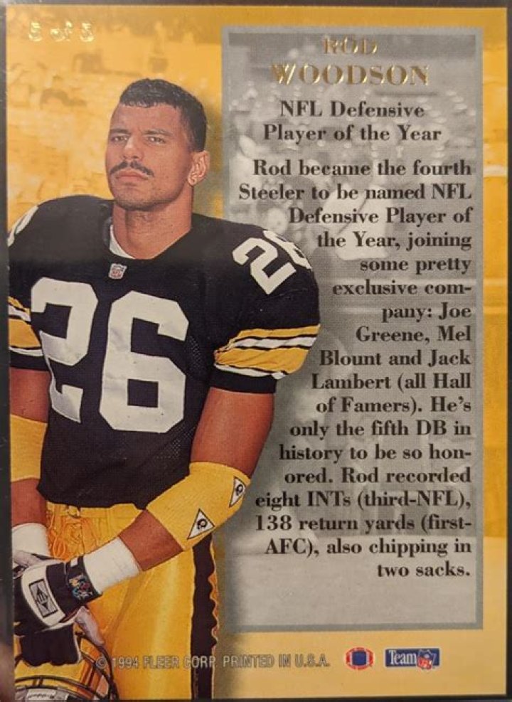 Rod Woodson (Football Player) - Age, Birthday, Bio, Facts, Family, Net Worth, Height & More