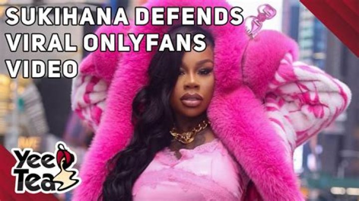 Sukihana's OnlyFans Video Surfaces On Twitter, Rap Diva Trends As Debate Ensues