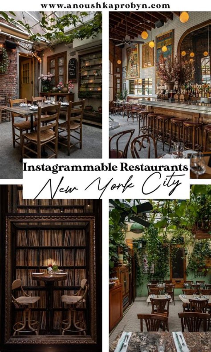 That Aesthetic, Though! The Most Instagrammable Restaurants, Bars and Clubs in New York City