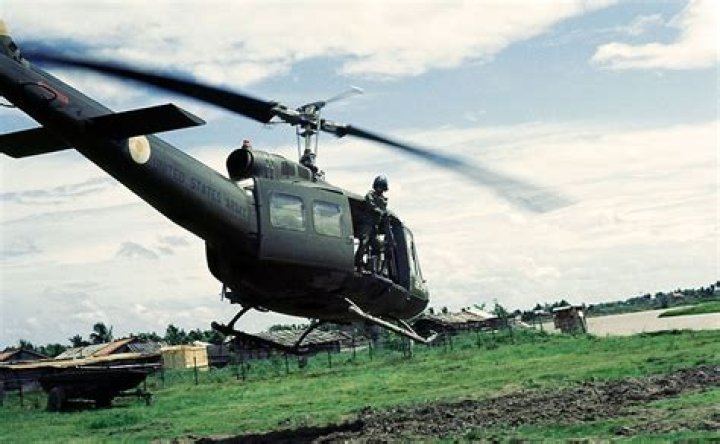 What was the life expectancy of a helicopter door gunner in Vietnam?