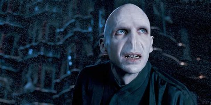 Why was Voldemort in a black suit?